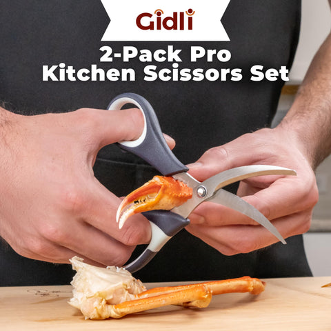 Tijeras Gidli de cocina para cortes precisos en carne y verduras