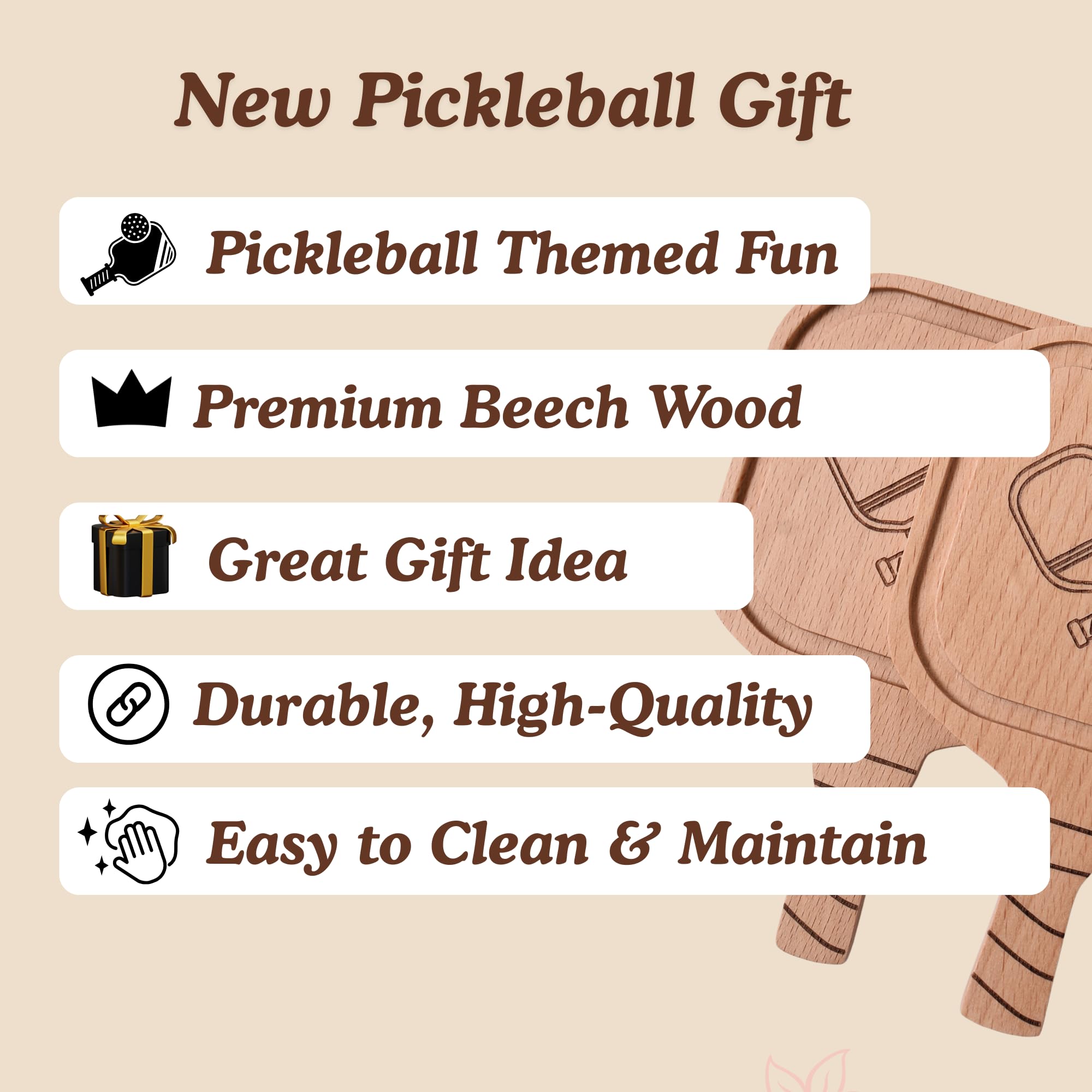 GiFeliz posavasos pickleball compacto sirve para tazas, copas y latas
