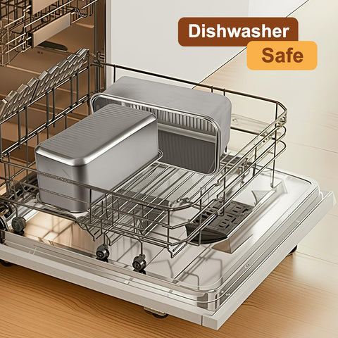 Gifhomfix caja pan 304 inoxidable sellado mantiene aire controlado para conservar