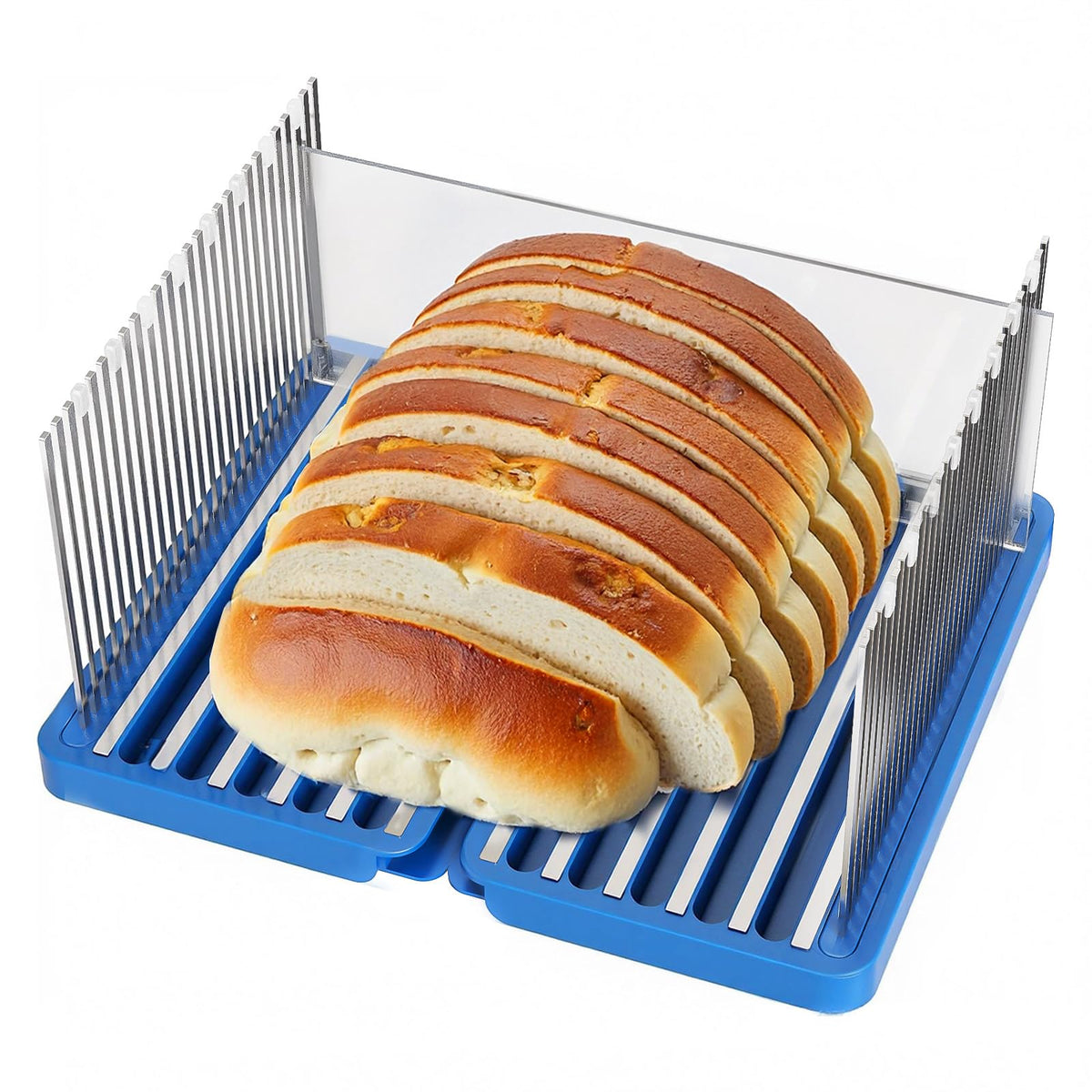 Gifhomfix cortador de pan de acero inoxidable 304 para cortes limpios y seguros.