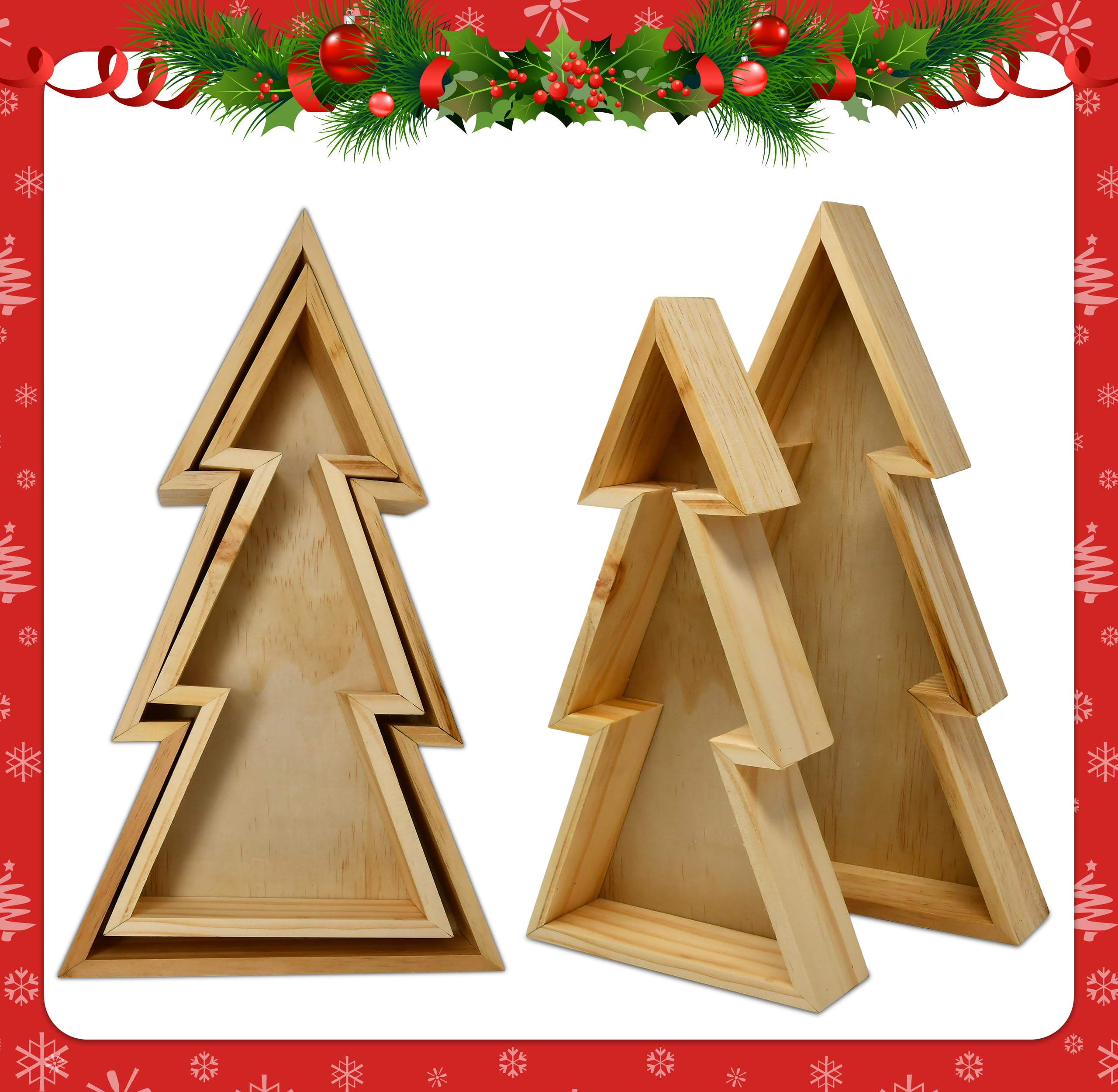 Bandeja de aperitivos Gift Boutique en forma de árbol navideño para fiestas.