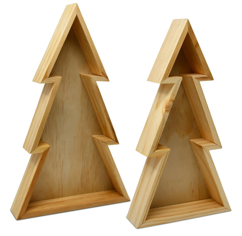 Bandeja grande Gift Boutique en forma de árbol navideño para servir y decorar.