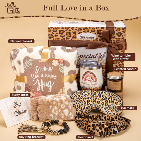 GiftAmaz medias-felpilla-leopardo calientan los pies con suavidad.