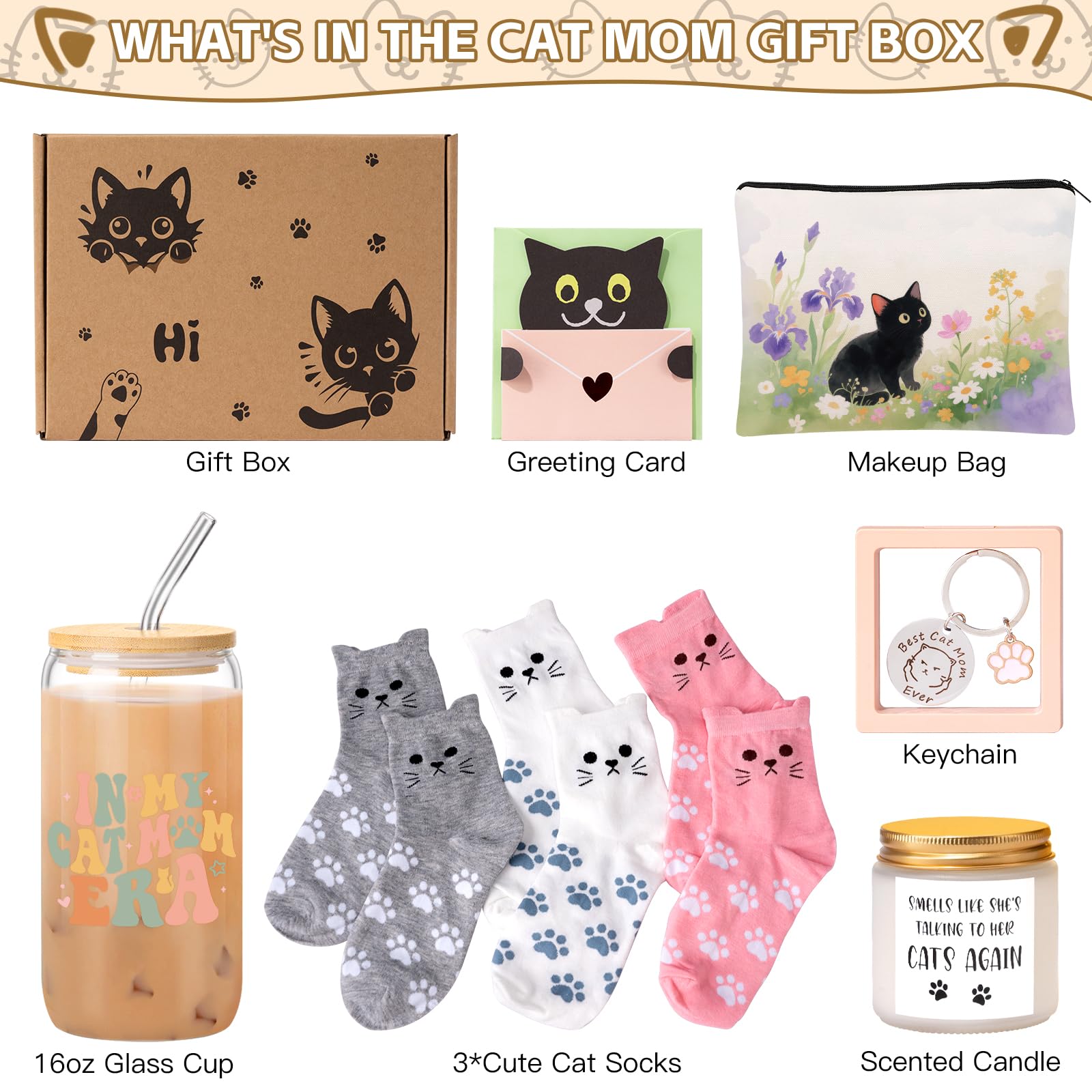 Vela perfumada Giftissimo de lavanda con gato, ideal para crear ambiente relajante