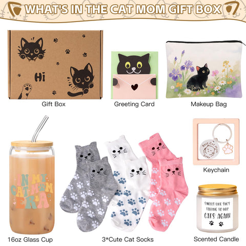 Vela perfumada Giftissimo de lavanda con gato, ideal para crear ambiente relajante