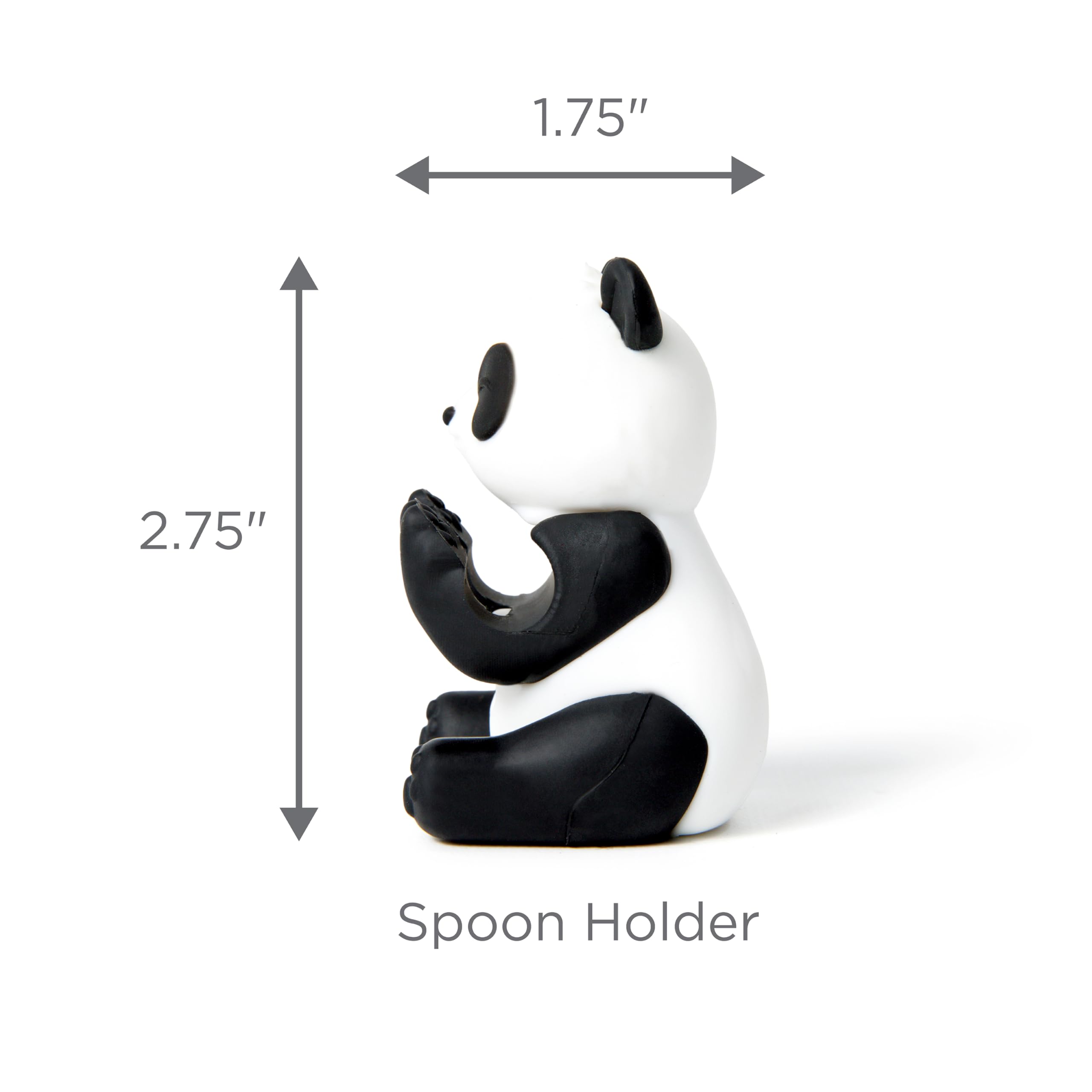 GiftsFor .Shop panda en blanco y negro aporta estilo y encanto a la cocina