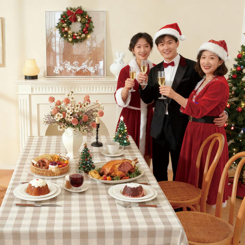 Mantel para exterior, ideal para picnics y buffets.