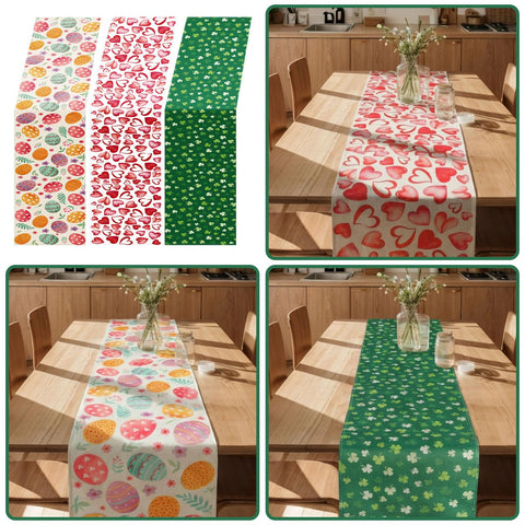 Gilprop sendero de mesa para uso interior en cocina o comedor, fácil de limpiar