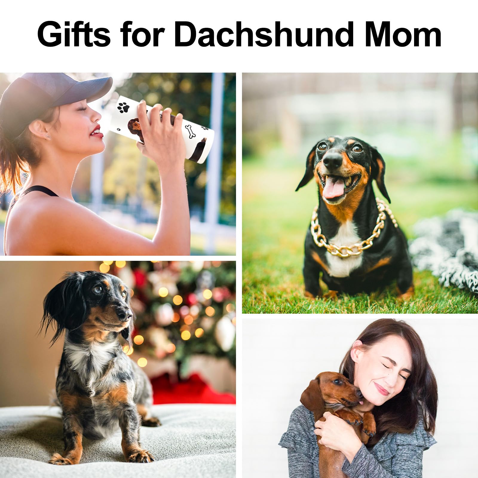 GINGPROUS dachshund patron impreso diseño adorable para amantes de perros