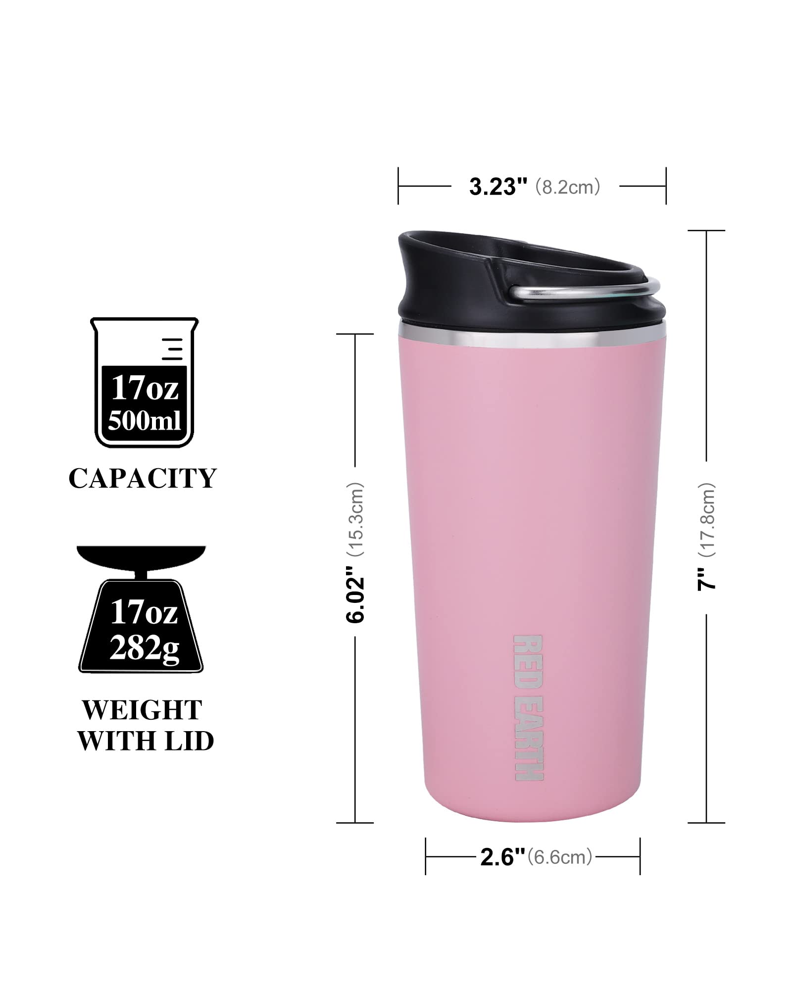 GiNT infusor removible para infusiones sueltas, café frío o bebidas herbales