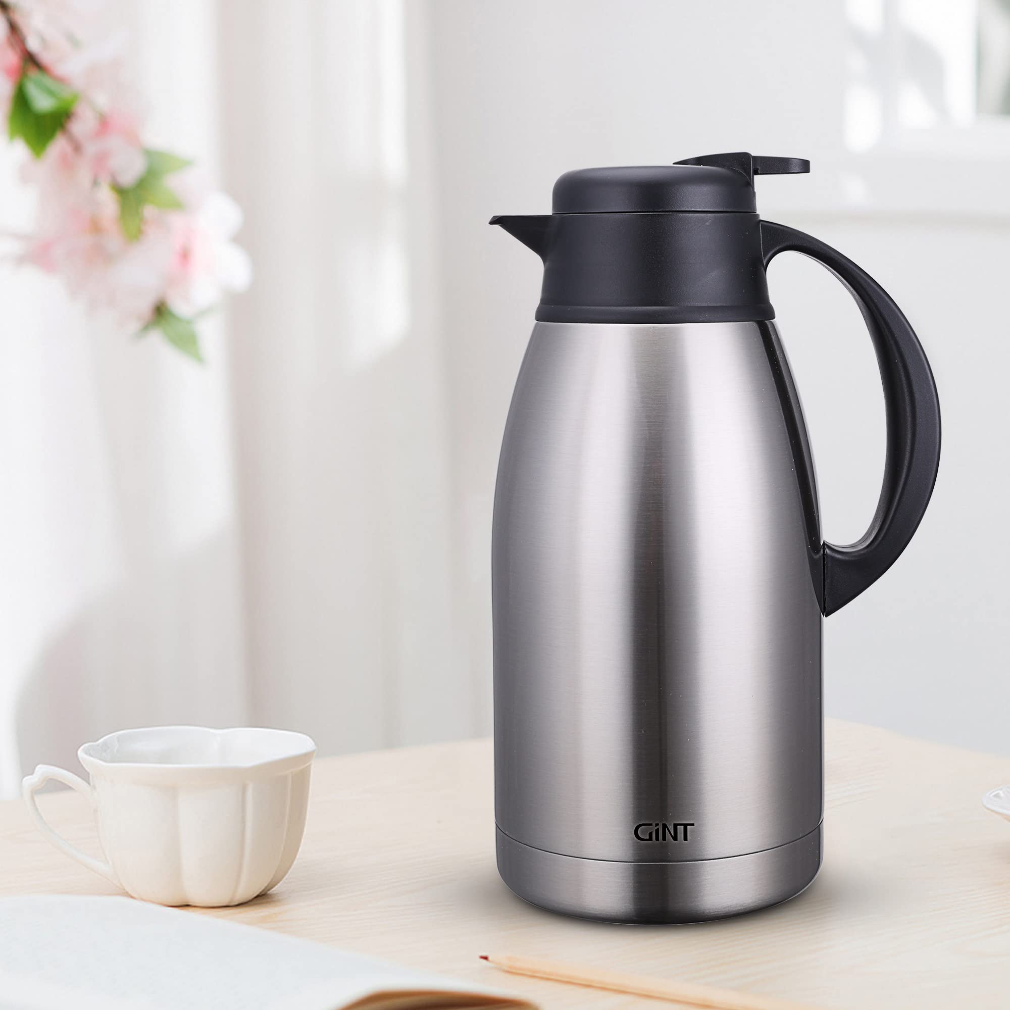 GiNT termal cafetera uso versátil en casa oficina y viajes
