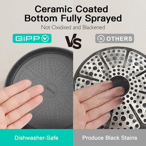 GiPP herramientas de silicona para cocinar sin rayar