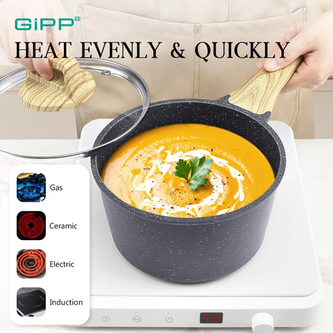 GiPP cazo salteador 4,5 litros con tapa antiadherente