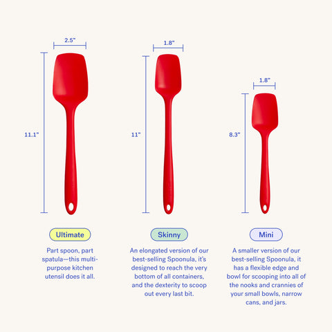 GIR Get It Right Spoonula silicona resiste calor hasta 550 °F