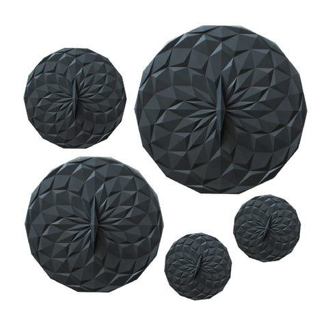 Tapas GIR de 4 pulgadas: ajuste universal para sellar recipientes y conservar frescura.