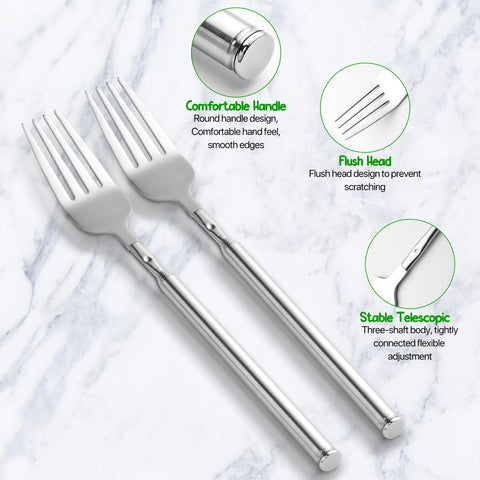 Tenedor Girla apto para lavavajillas, ideal para uso diario y fiestas.