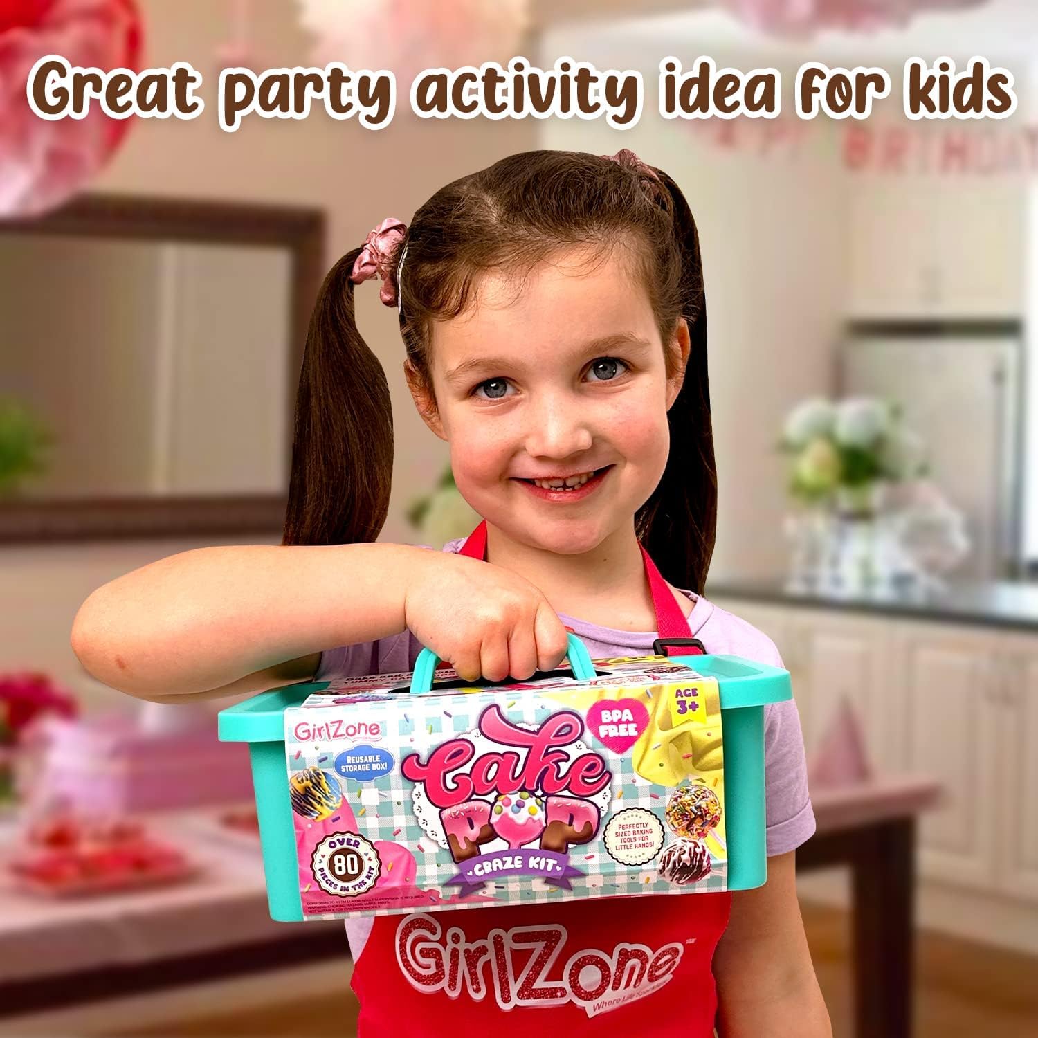 GirlZone Locura Palitos de Pastel Kit: boligrafo decoracion para detallar con precision