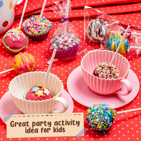 GirlZone Locura Palitos de Pastel Kit: caja colorida para regalo navideño