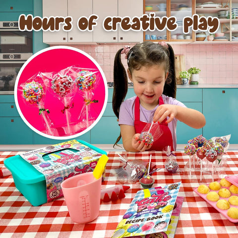GirlZone Locura Palitos de Pastel Kit: soporte para secado y presentación de dulces