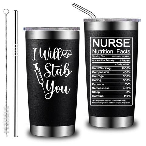 GITITUMB vaso termico 20oz para enfermeras, regalo práctico para cada turno