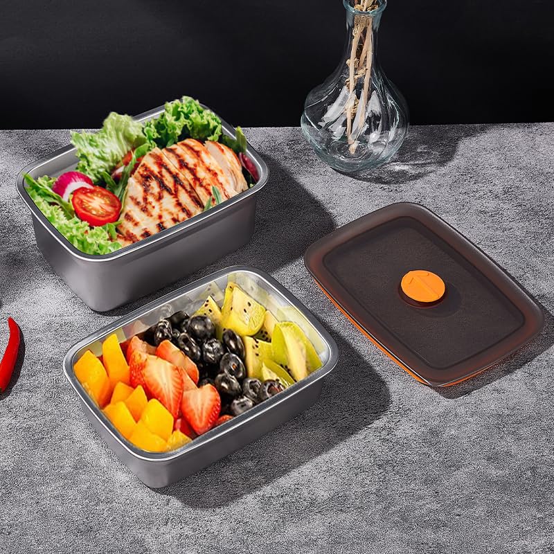 GIUOIDUO aptos para congelador para conservar ingredientes sin mezclar sabores