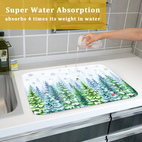 Giwawa alfombrilla decorativa para cocina navidad, regalo perfecto.