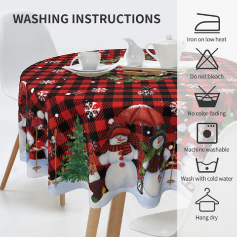Mantel Giwawa cubre la mesa, impermeable y apto para uso interior o exterior.