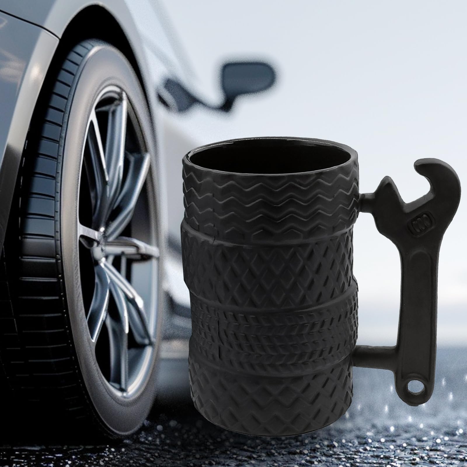 Taza gjd con capacidad de 350 ml, perfecta para tu café matutino.
