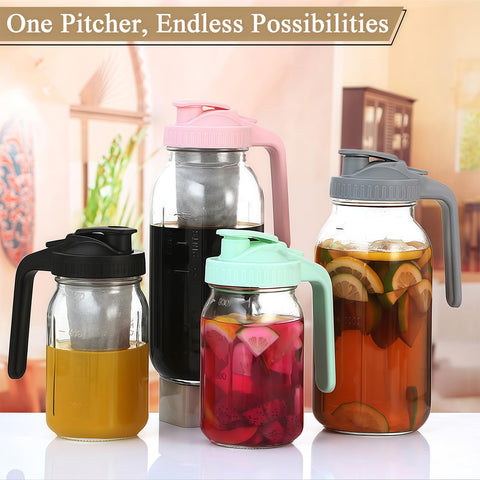 Jarra Glabotoil para infusión de té solar y bebidas refrescantes.