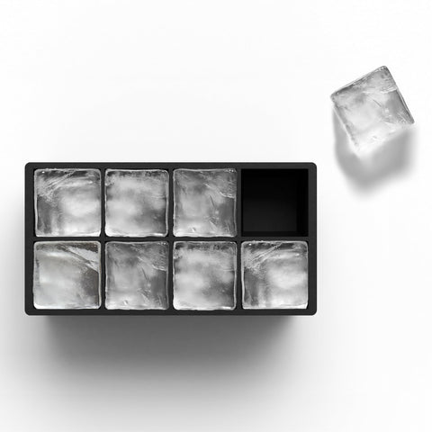 glacio cubos hielo cuadrados grandes para bebidas elegantes y frías