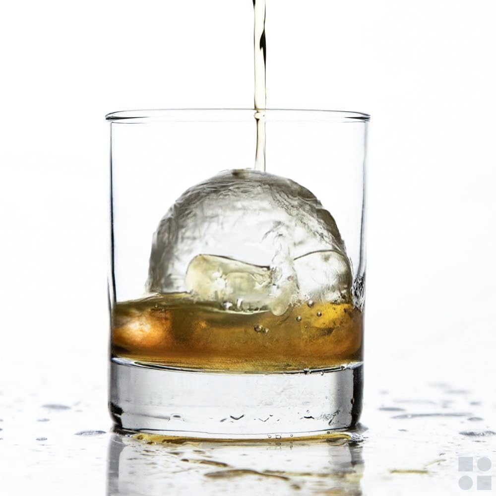 glacio molde esfera silicona flexible, fácil desmolde, ideal para bebidas