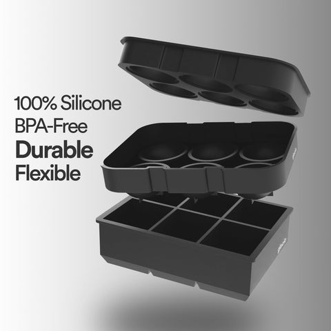 glacio molde silicona flexible fácil de usar y limpiar