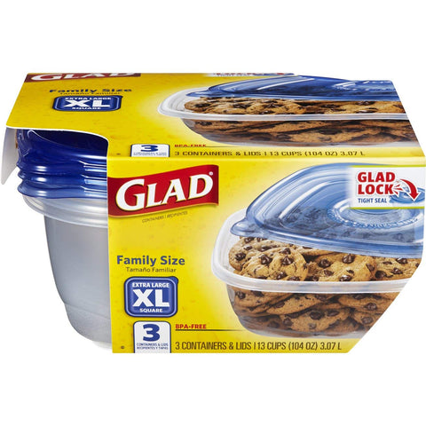 Material libre de BPA de Glad para cocina segura.