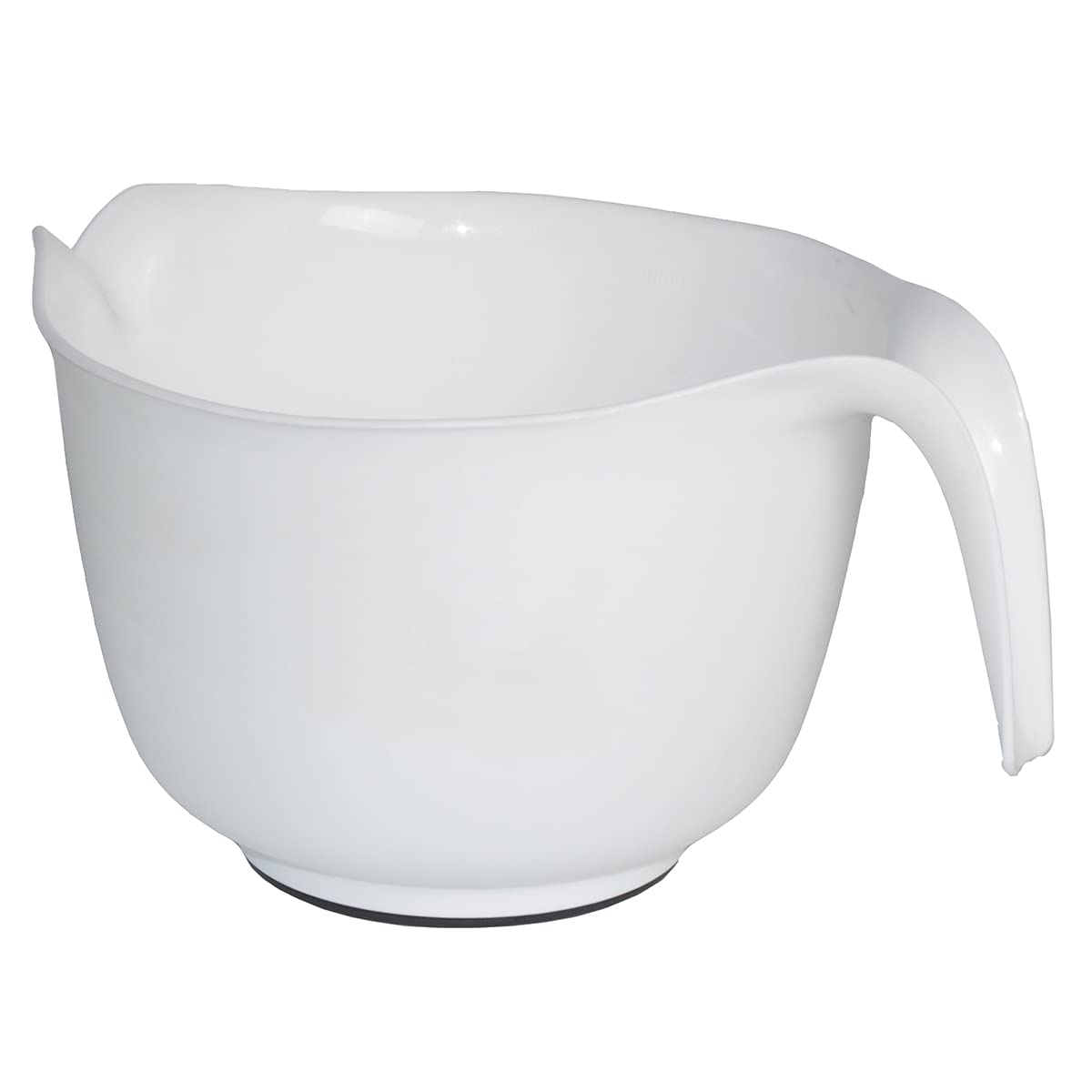 Glad tazón de mezcla de tres cuartos con mango ergonómico para batir con control
