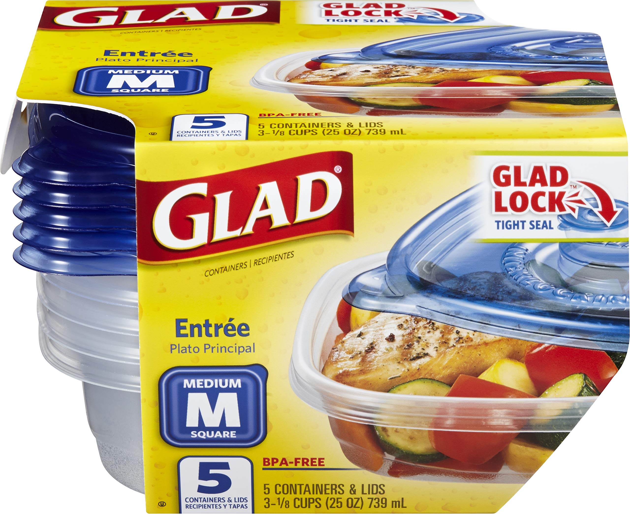 GladWare para congelador mantiene comidas listas para la semana
