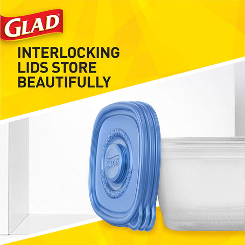GladWare porciones 25oz para porciones completas para llevar