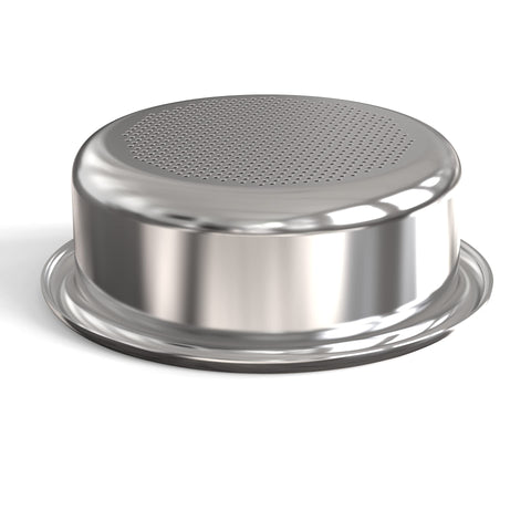 Altura de 24 mm en cesta Gladwise para espresso estilo italiano.
