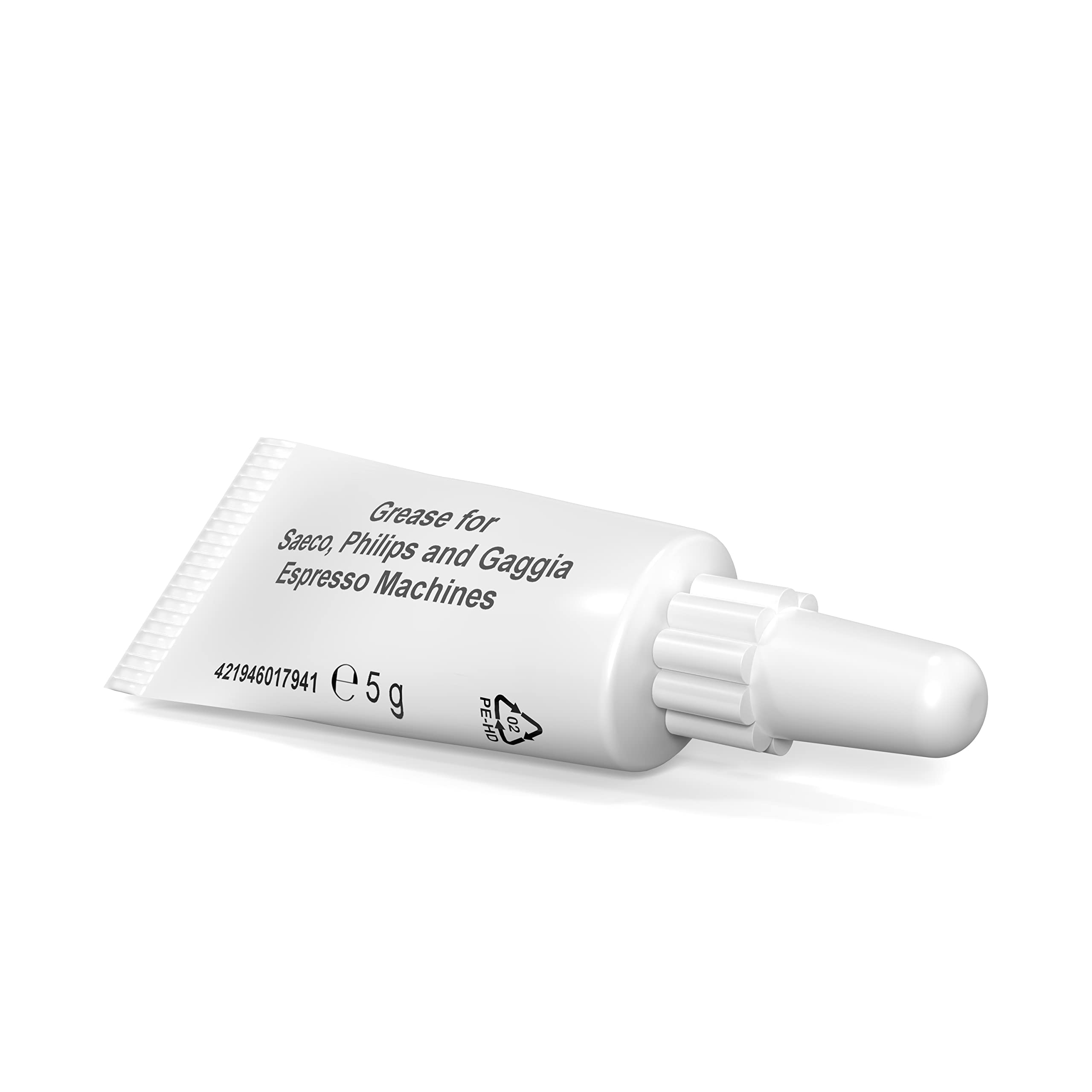Gladwise tubo de grasa 5 g para lubricación de espresso, compatible con Saeco, Philips y Gaggia.