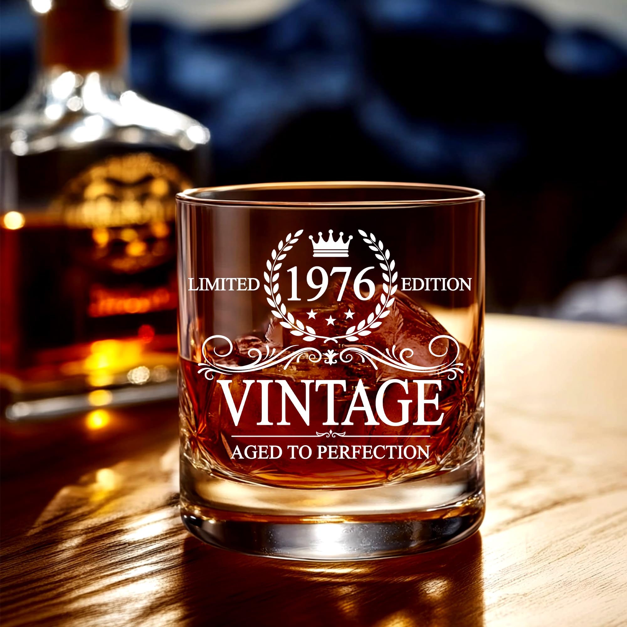 Disfruta whisky con estilo gracias al acabado vintage de GLAKEUN.