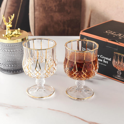 GLASKEY juego de regalo copas brandy cognac, opción distinguida