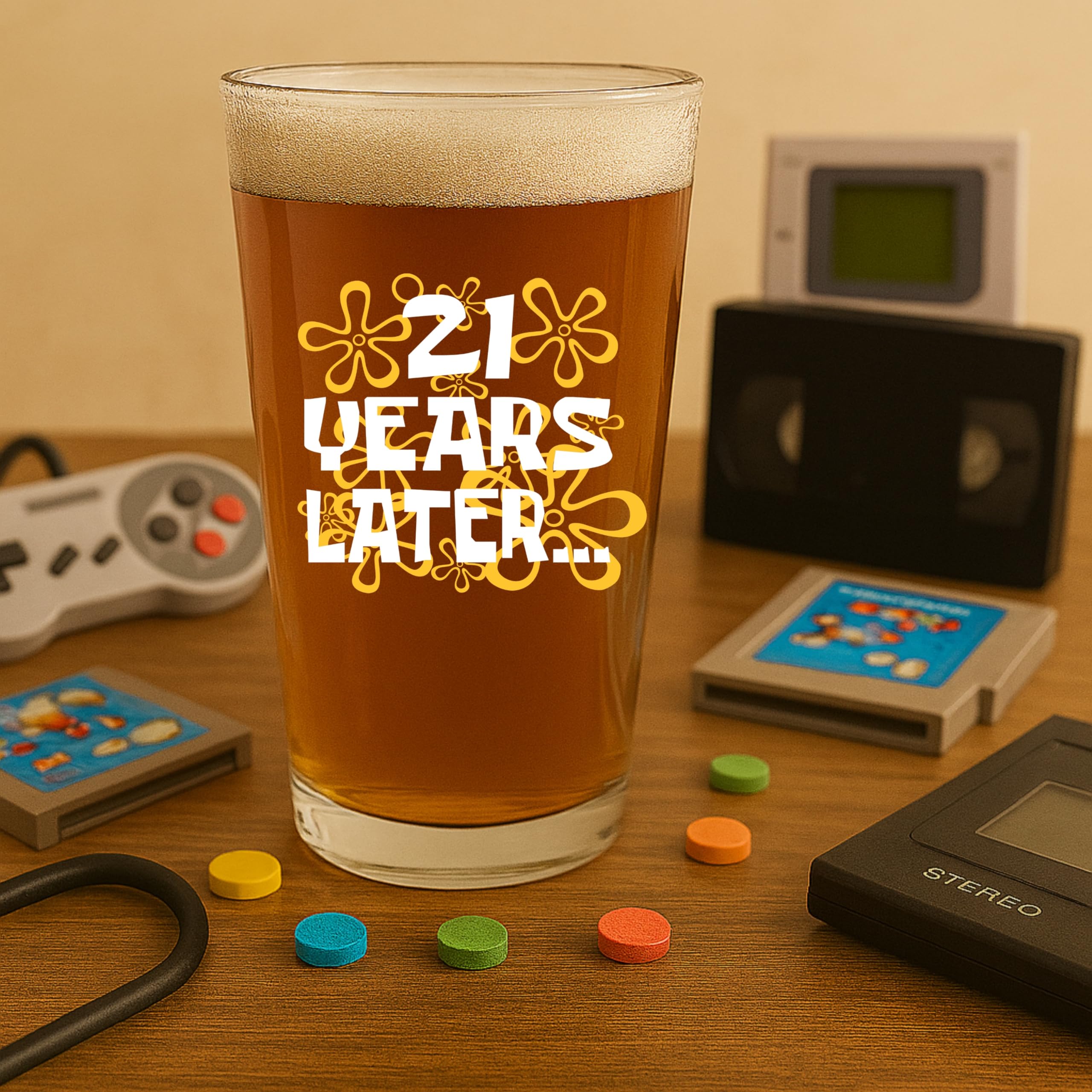 Regalo Glassicle para 21 años ideal para hijo, hermano o amigo.