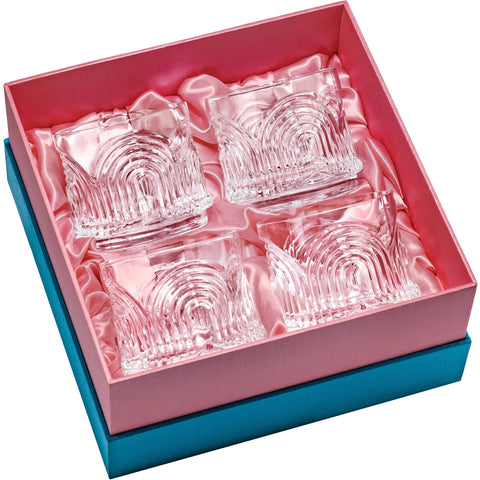 GLASSIQUE CADEAU caja-regalo estilo Gatsby, lista para sorprender como regalo elegante.