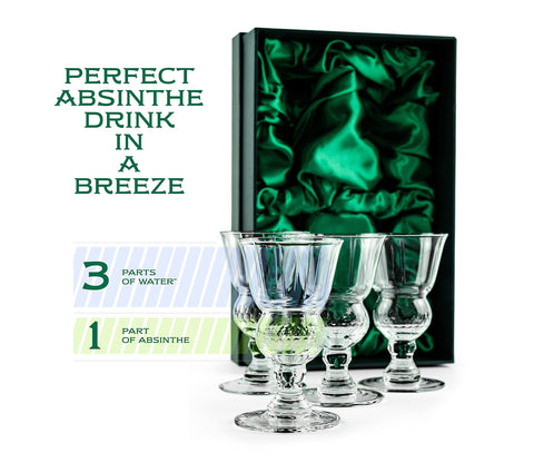 Glassique Cadeau ouzo: vaso de cristal para beber y compartir momentos.