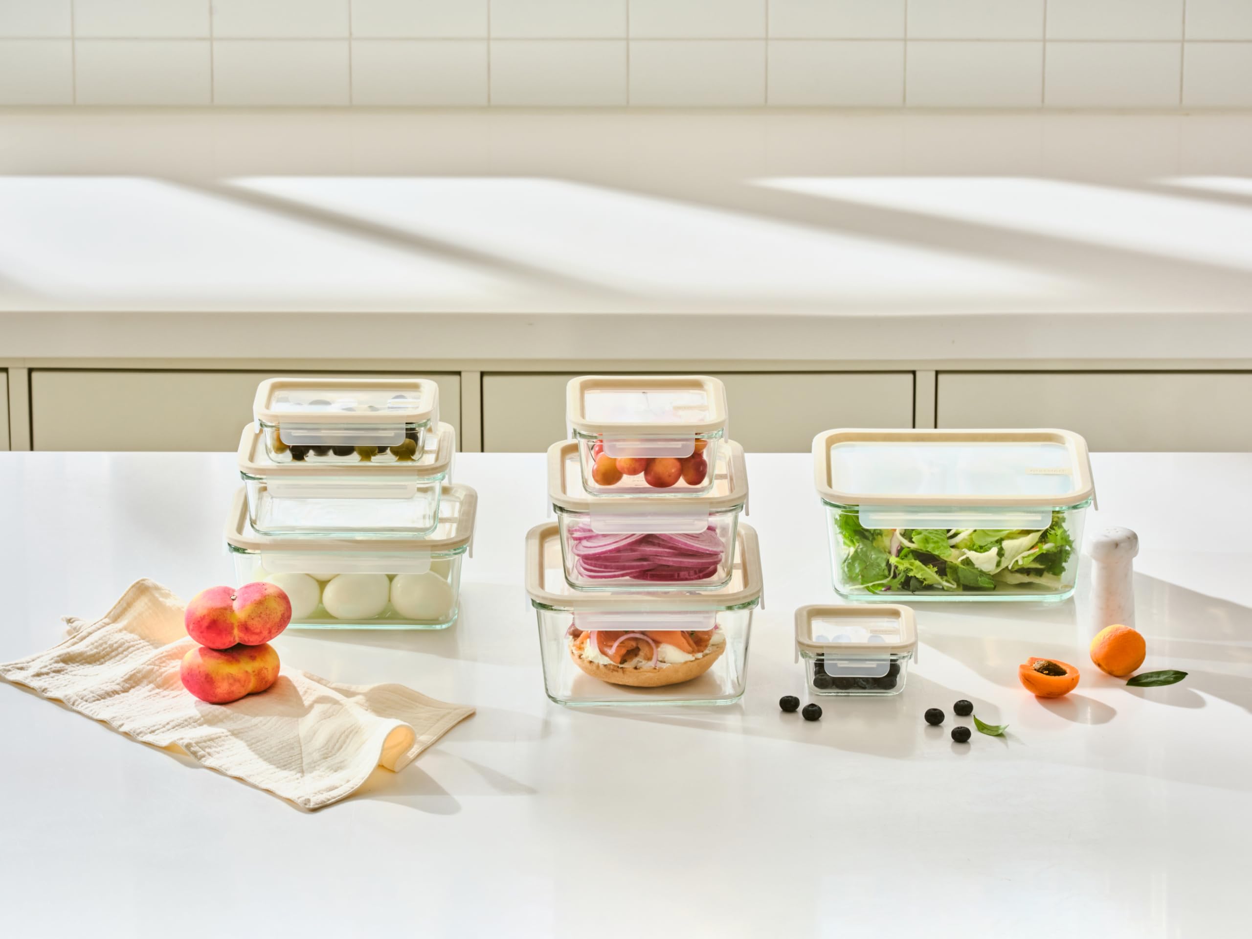 Apto para microondas y horno sin tapa para recalentar fácilmente.