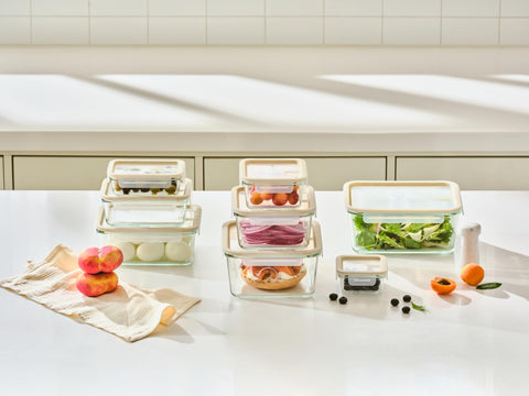 Apto para microondas y horno sin tapa para recalentar fácilmente.
