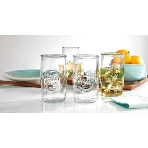Glaver's capacidad de 20 onzas, vaso alto para porciones generosas.