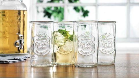 Glaver's diseño vintage italiano, estilo atemporal para cualquier vajilla.