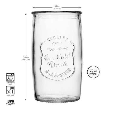Glaver's paredes gruesas, diseño duradero para uso diario.