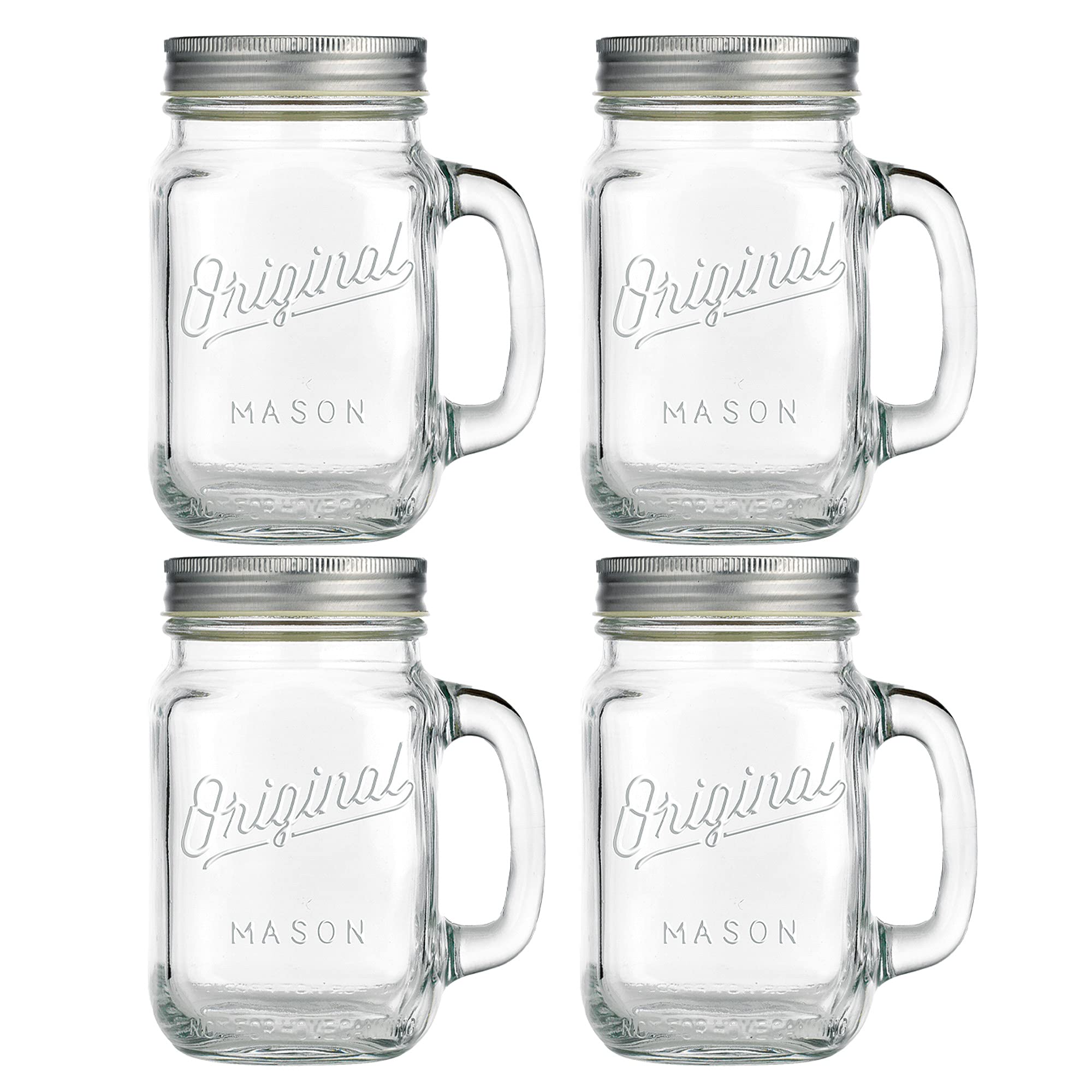 Glaver's Mason Jar para picnic, duradero y fácil de transportar bebidas.