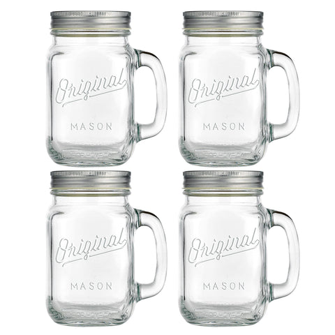 Glaver's Mason Jar para picnic, duradero y fácil de transportar bebidas.